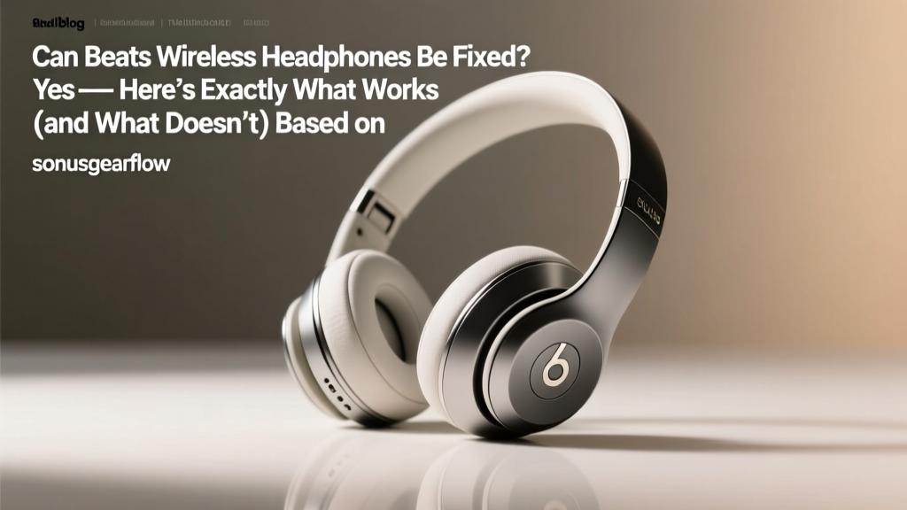 Can Beats Wireless Headphones Be Fixed? (2026)