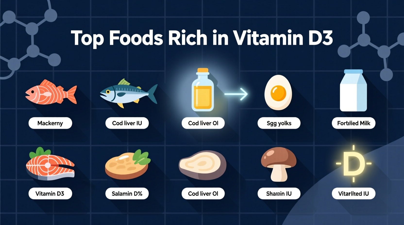 Top Vitamin D3-Rich Foods: Complete Dietary Guide