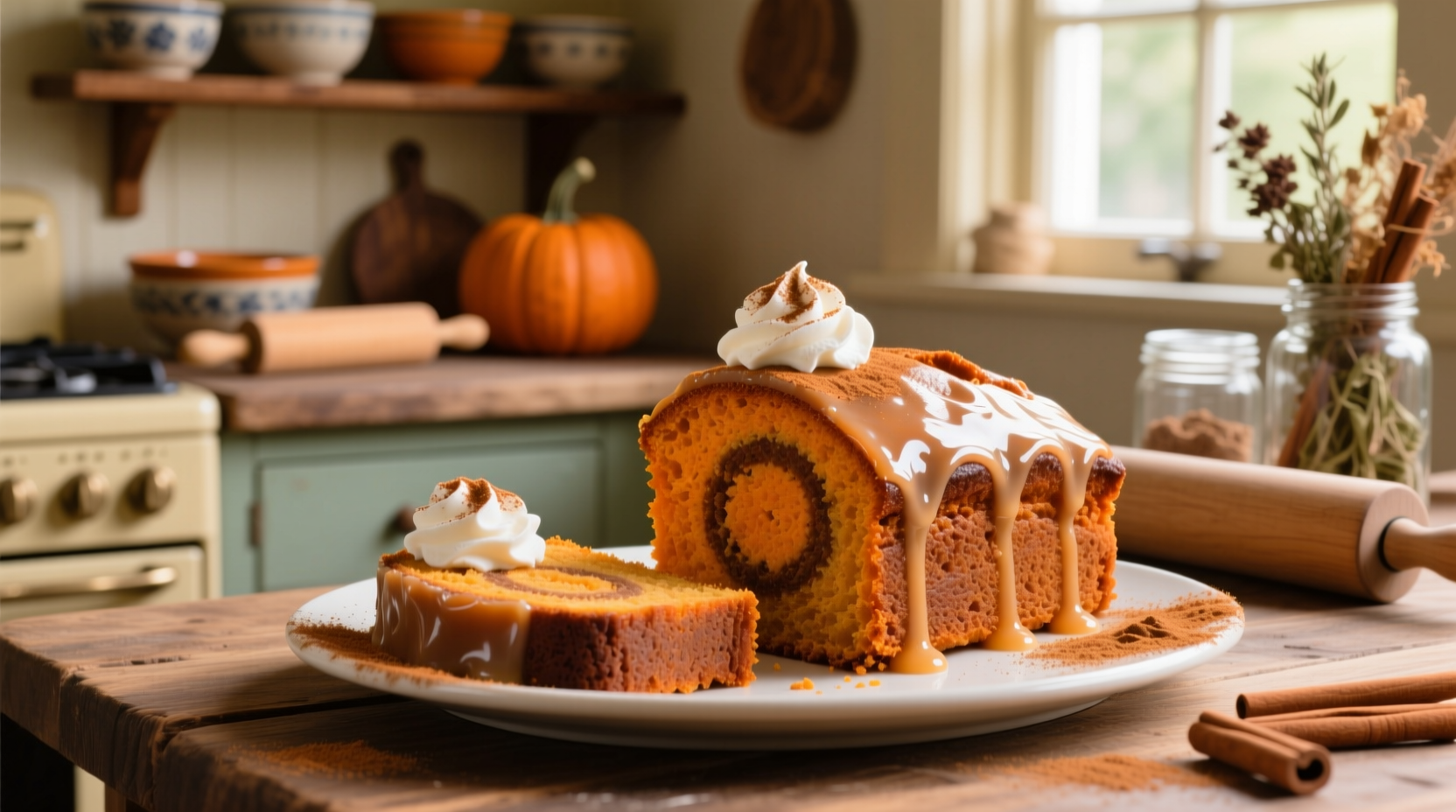 2 ingredient pumpkin cake