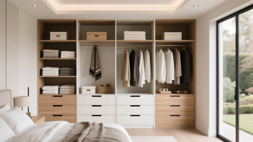 Closet Shelving & Drawers: Bedroom Storage Upgraded