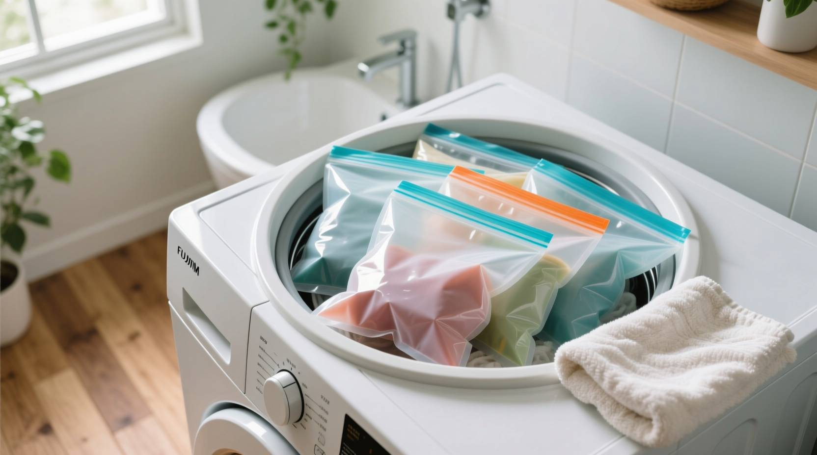 how to clean silicone food bags in laundry