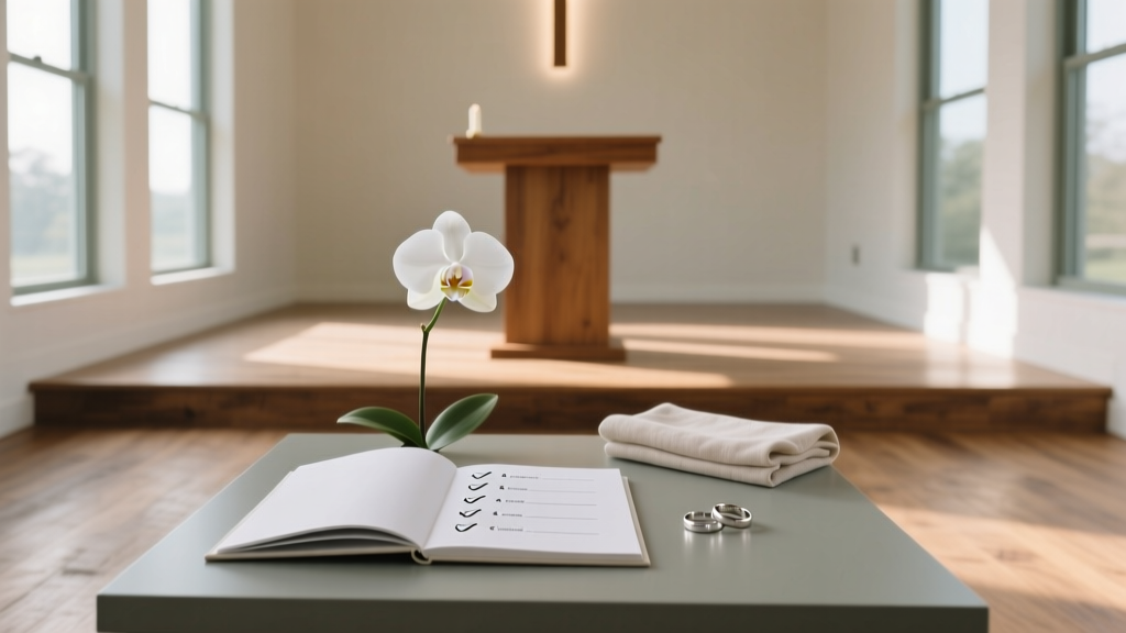 Wedding Ceremony Planning: 7-Step Minimal Checklist (2026)