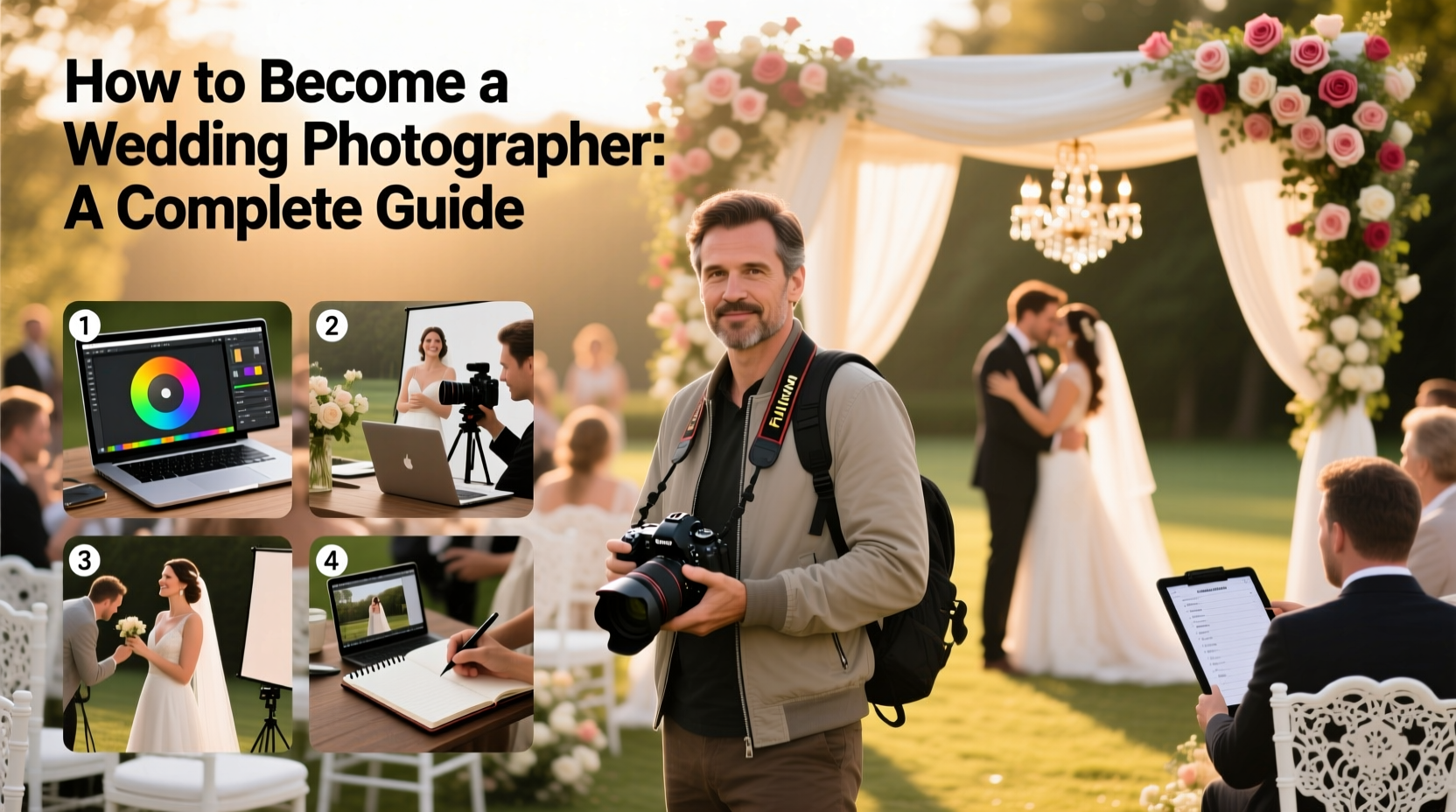 how to become a wedding photographer