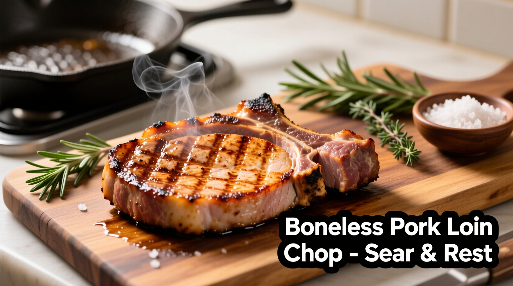 how to cook a pork loin chop boneless