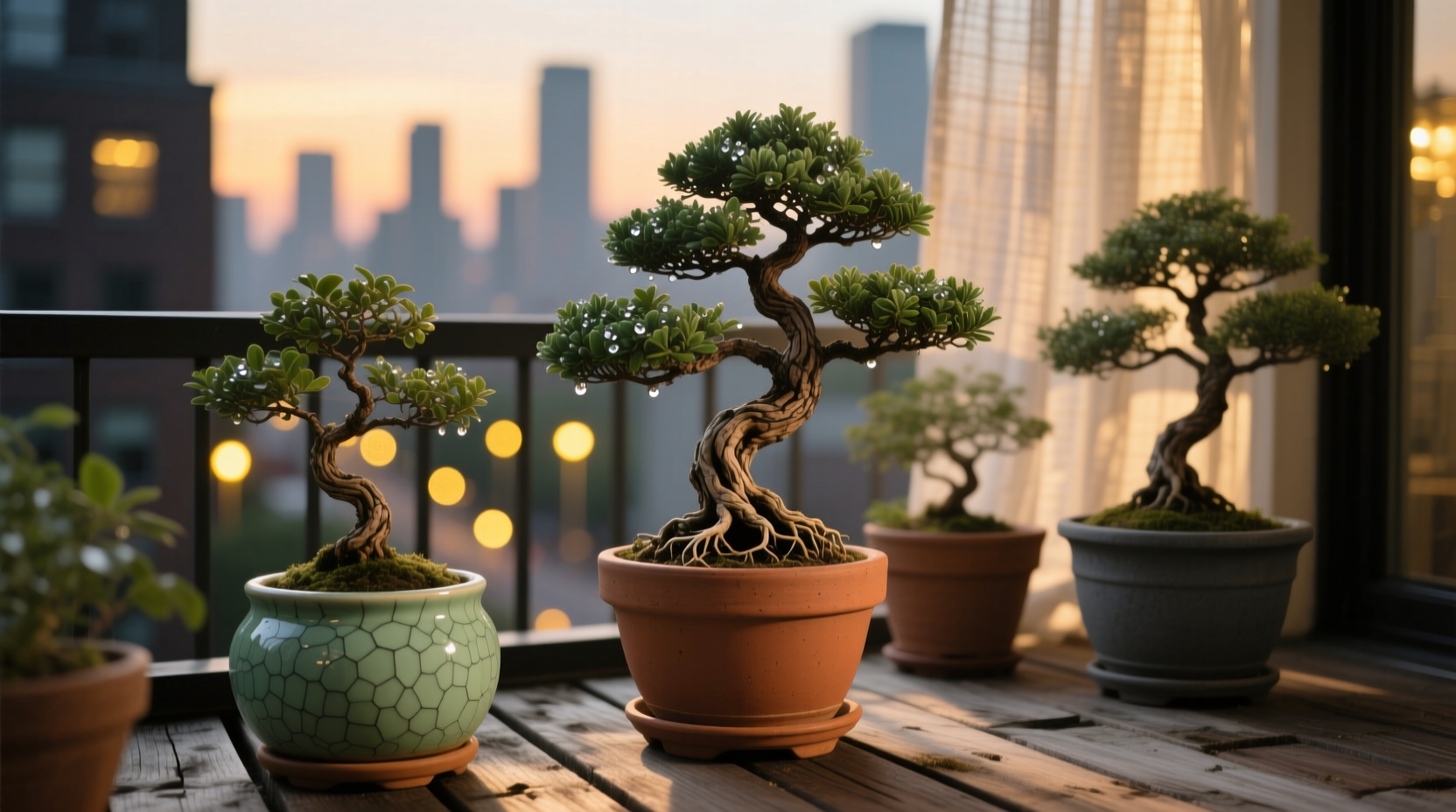 dwarf trees for containers