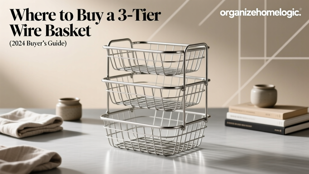Where to Buy a 3-Tier Wire Basket (2024 Buyer’s Guide)