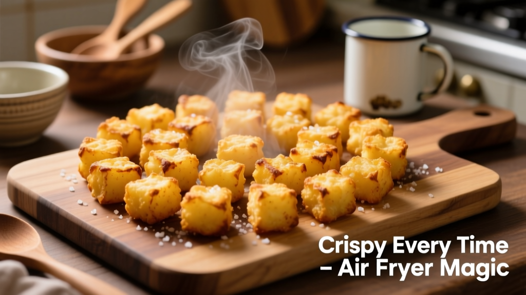How to Air Fry Tater Tots Perfectly (Crispy Every Time!)