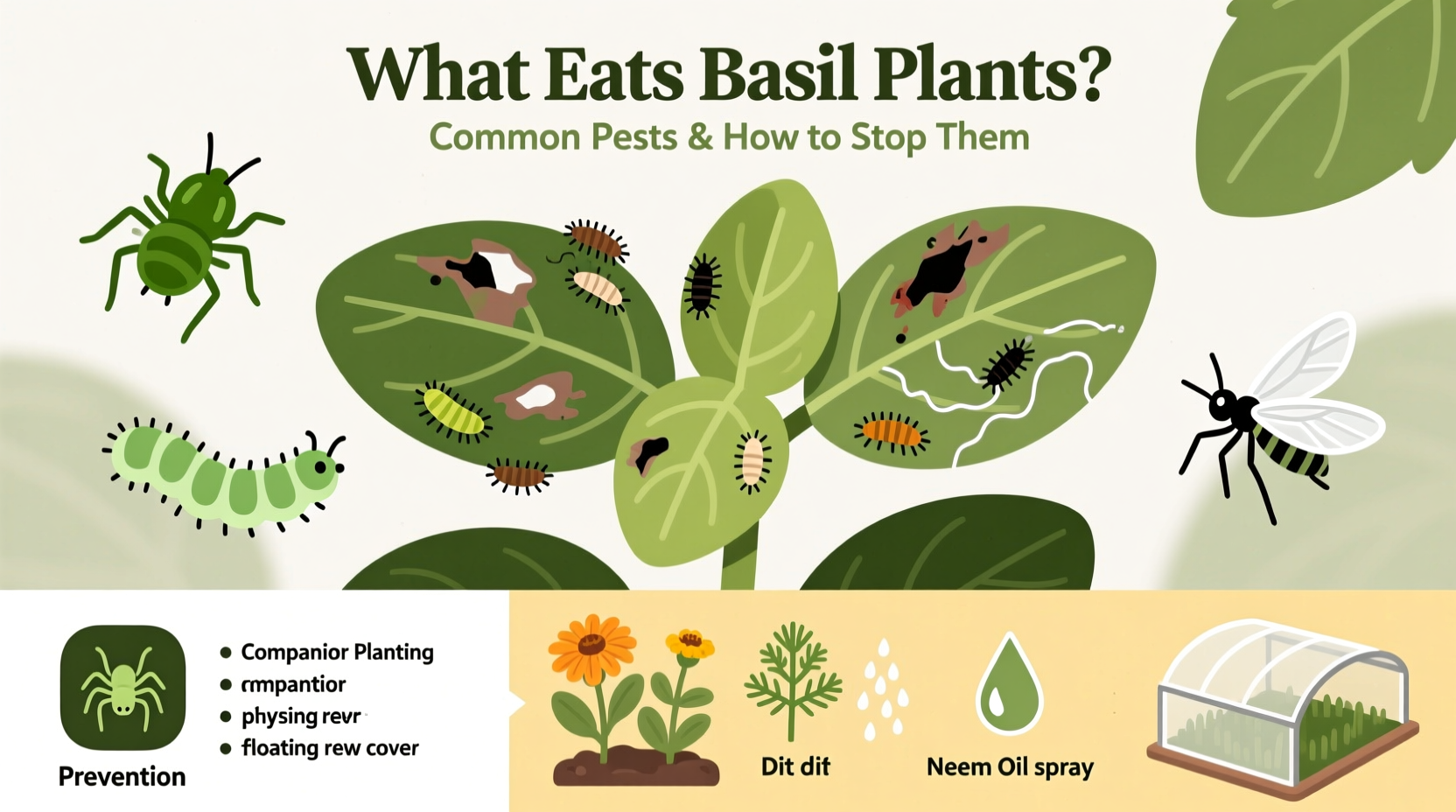 5 Pests Eating Your Basil | TheHomeSprouts