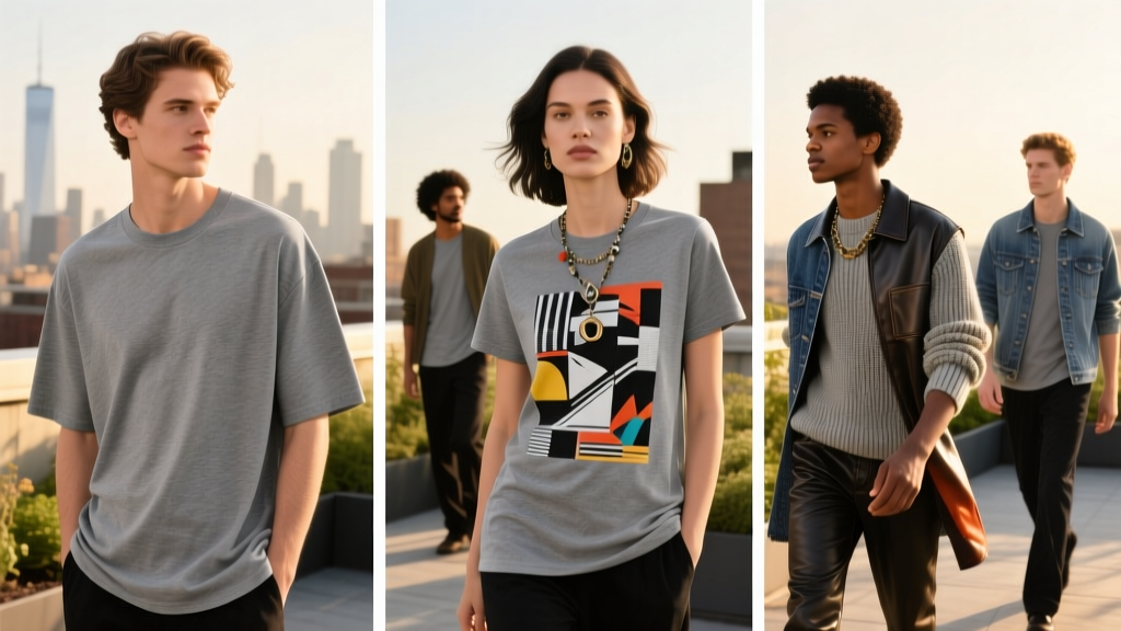 How to Style a Grey T-Shirt Casually for Men