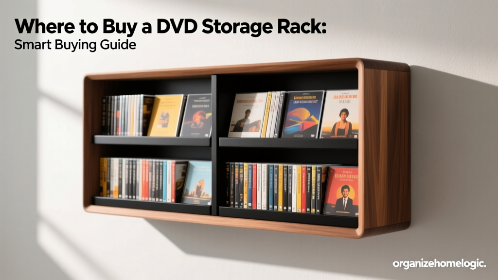 Where to Buy a DVD Storage Rack: Smart Buying Guide