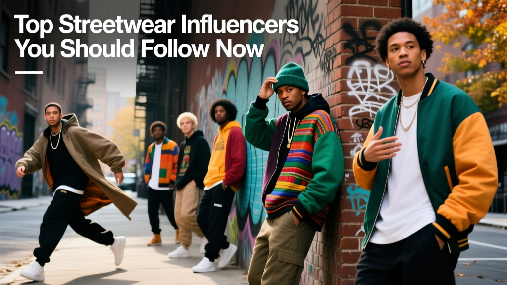 Top Streetwear Influencers You Should Follow Now