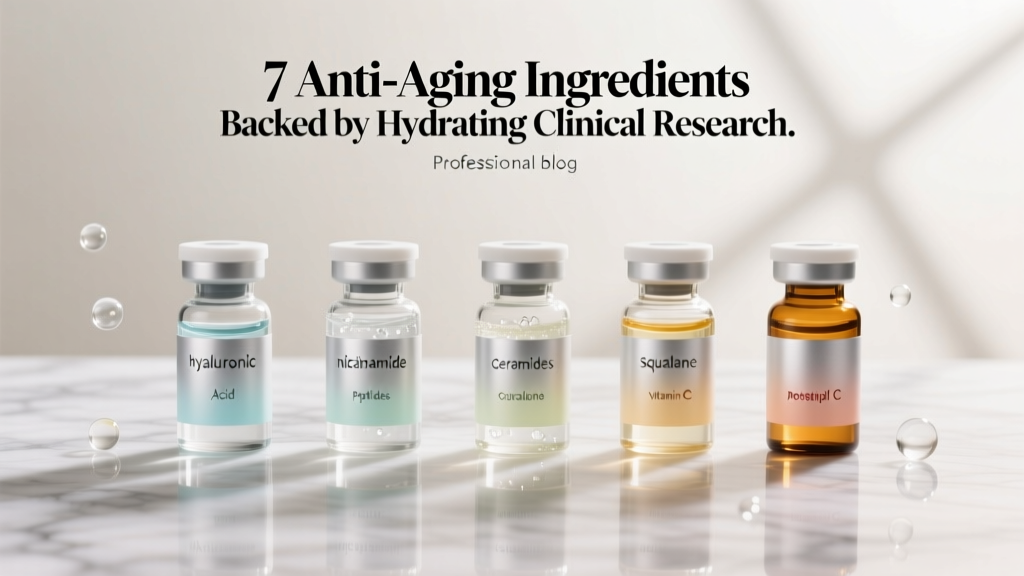 7 Hydrating Anti-Aging Ingredients (2026)