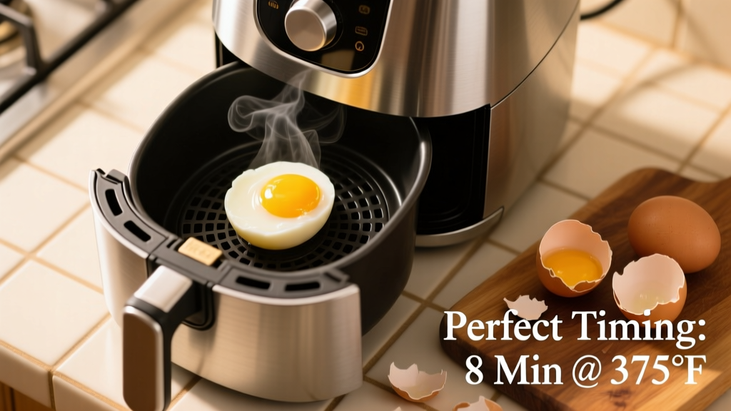 Half Boiled Egg in Air Fryer: Perfect Timing Guide