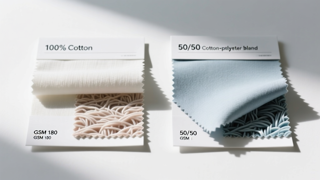 100 Cotton vs 50/50: Fabric Guide for Designers