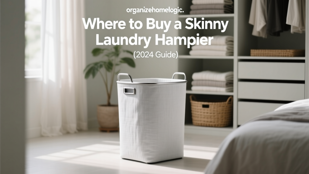 Where to Buy a Skinny Laundry Hamper (2024 Guide)