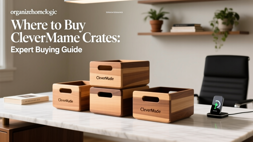 Where to Buy CleverMade Crates: Expert Buying Guide
