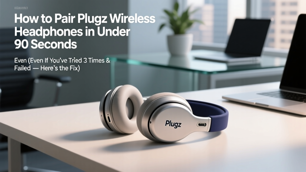 How to Pair Plugz Wireless Headphones (2026)