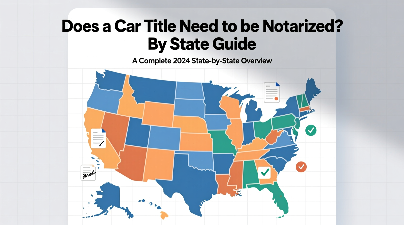 does a car title need to be notarized