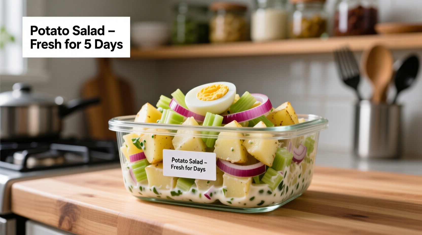 Potato Salad Refrigerator Shelf Life: 3-5 Days Safely