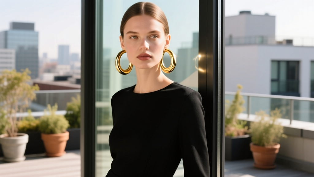 Oversized Hoop Earrings for Petite Women: Yes, Here’s How