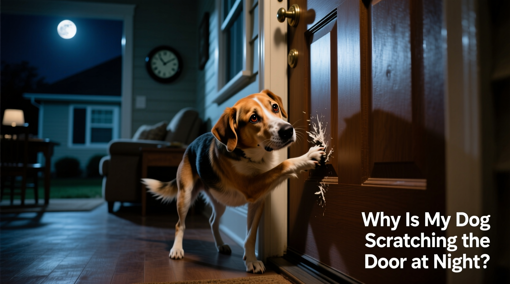 Why Is My Dog Scratching The Door At Night Possible Causes And Solutions
