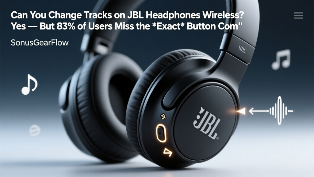 JBL Wireless Headphones Track Navigation Guide (2026)