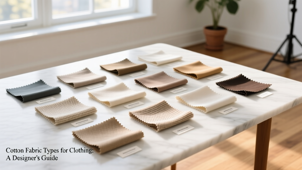 Cotton Fabric Types for Clothing: A Designer's Guide