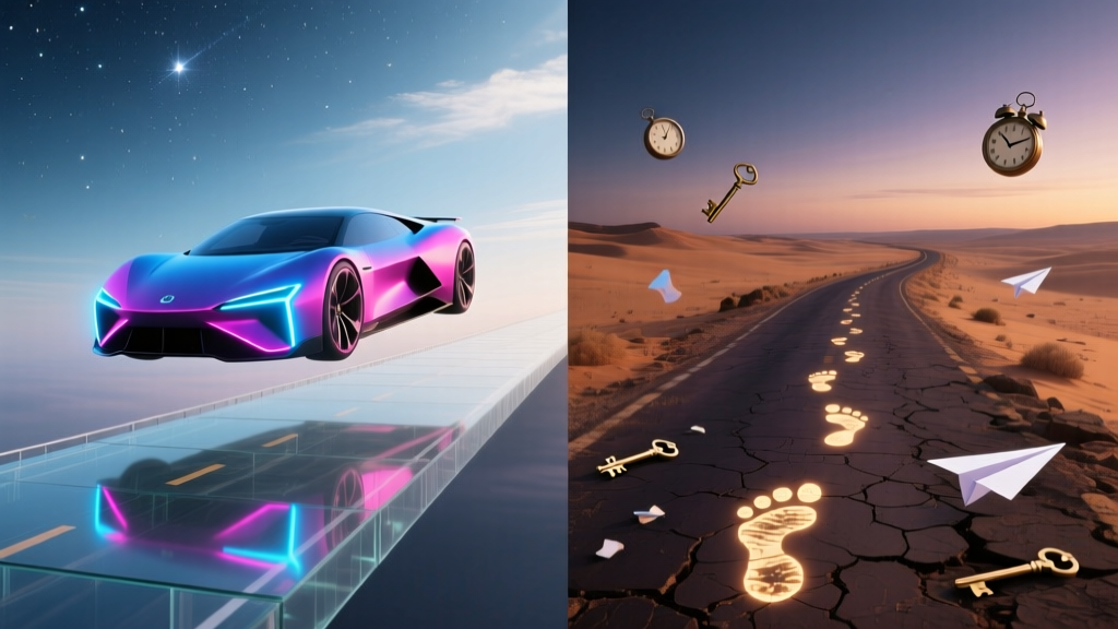 Car vs Road: Dream Symbol Comparison