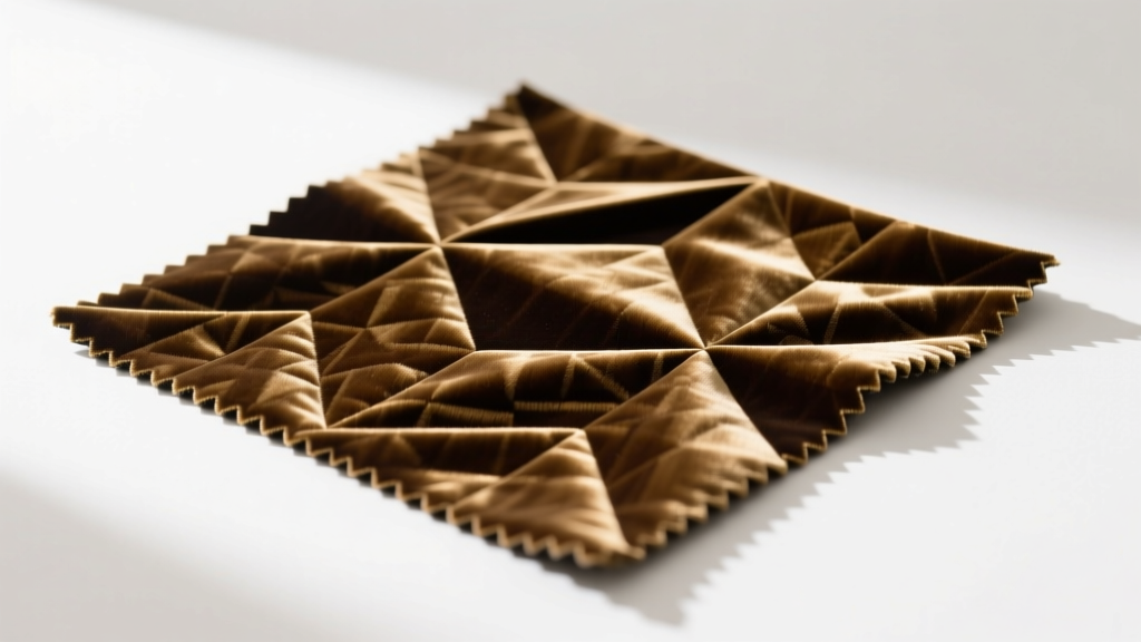 Geometric Velvet Fabric: Design Guide & Technical Deep Dive