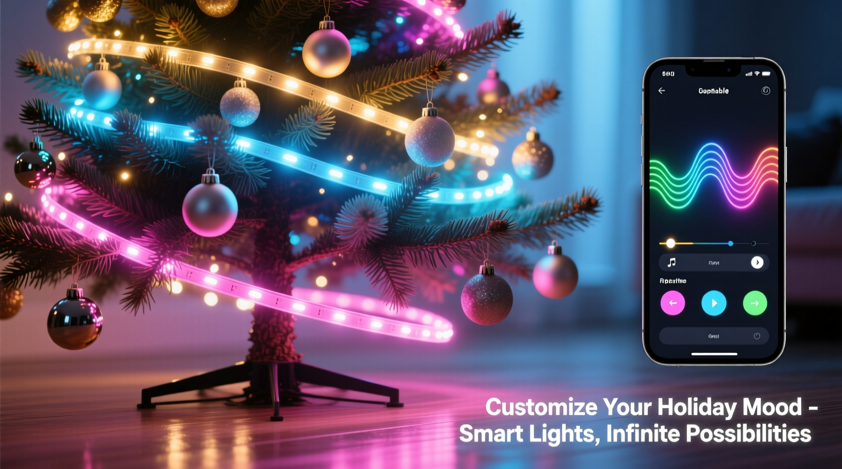 do programmable led strips let you customize your christmas tree lighting mood