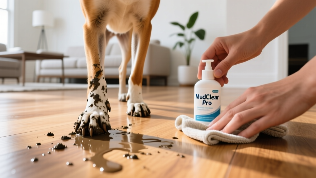 Tested Ways to Clean Pet Mud From Hardwood Floors