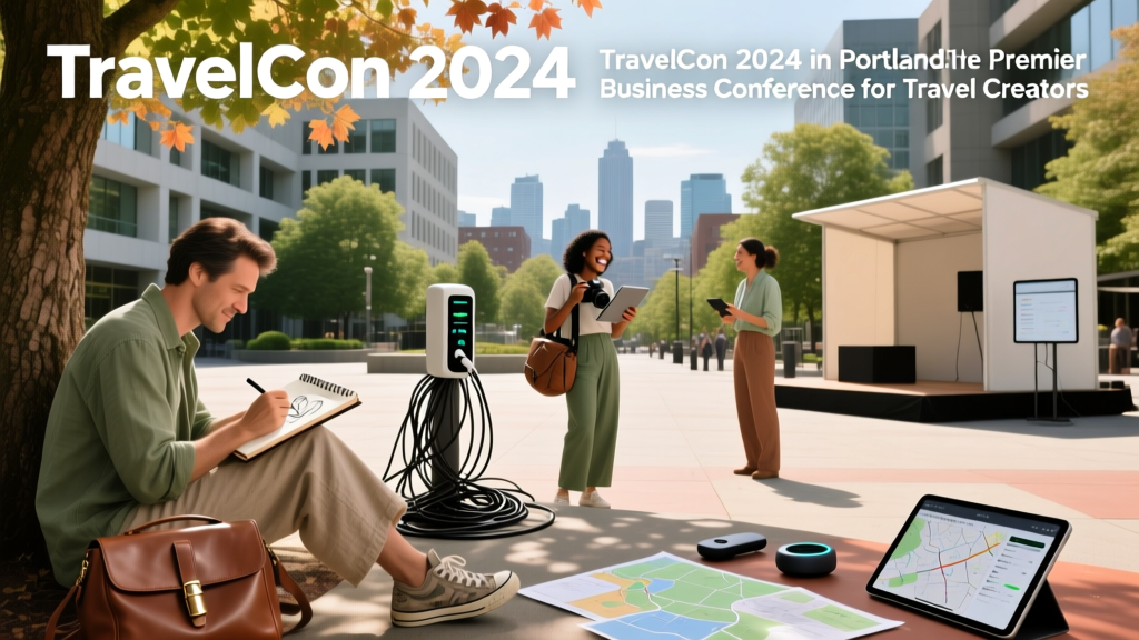 TravelCon 2024 in Portland: The Premier Business Conference for Travel Creators