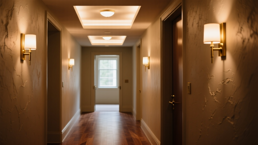 Inviting Hallway Lighting: Human-Centric Design