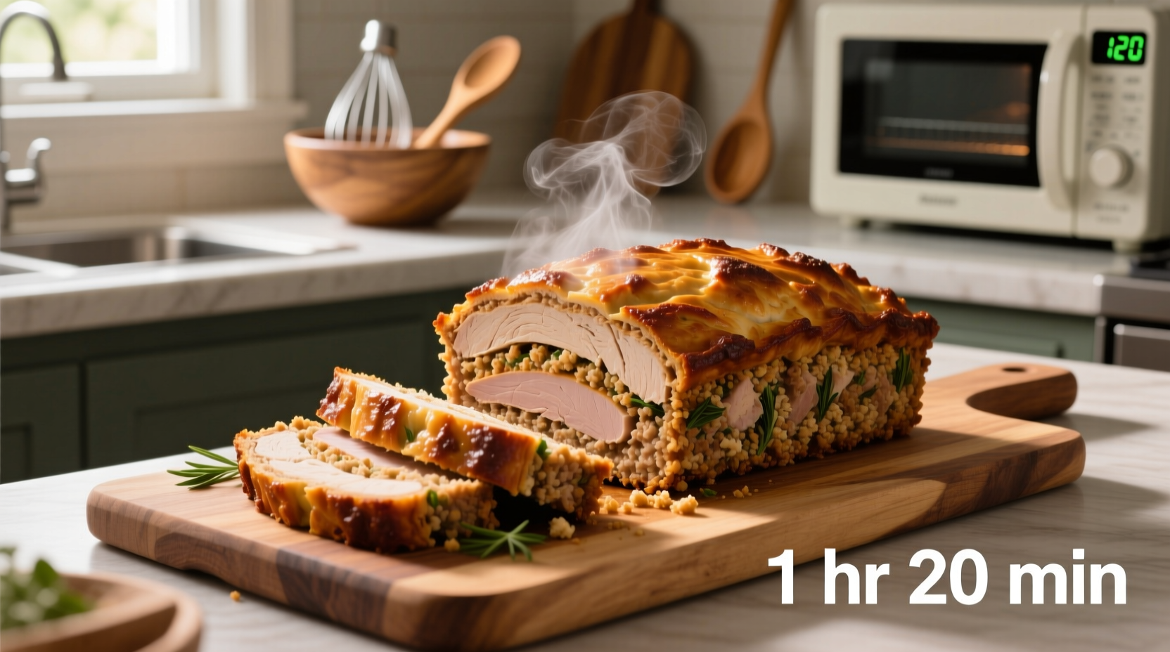 how long to cook turkey meatloaf