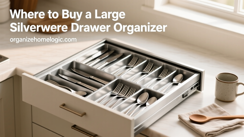 Where to Buy a Large Silverware Drawer Organizer