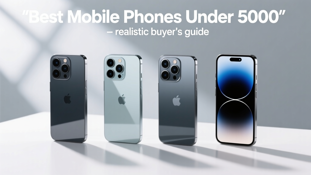 Best Phones Under ₹5,000: 5 Models That Last 2+ Years