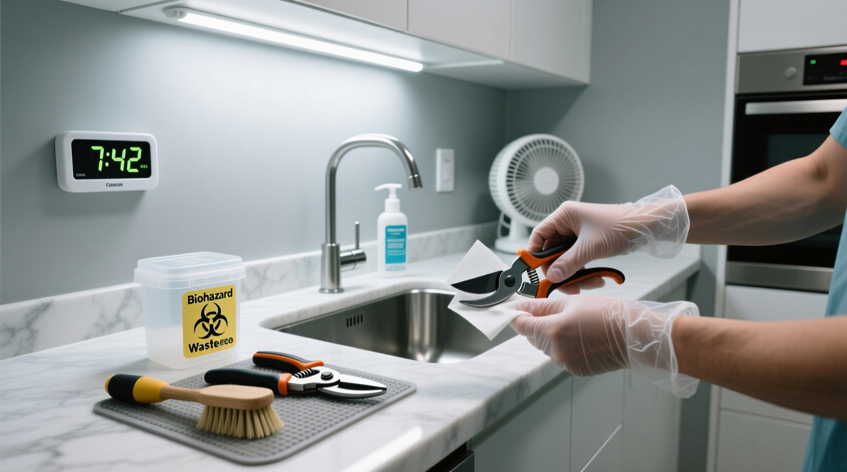 Sanitize Pruning Tools After Diseased Ivy Safely