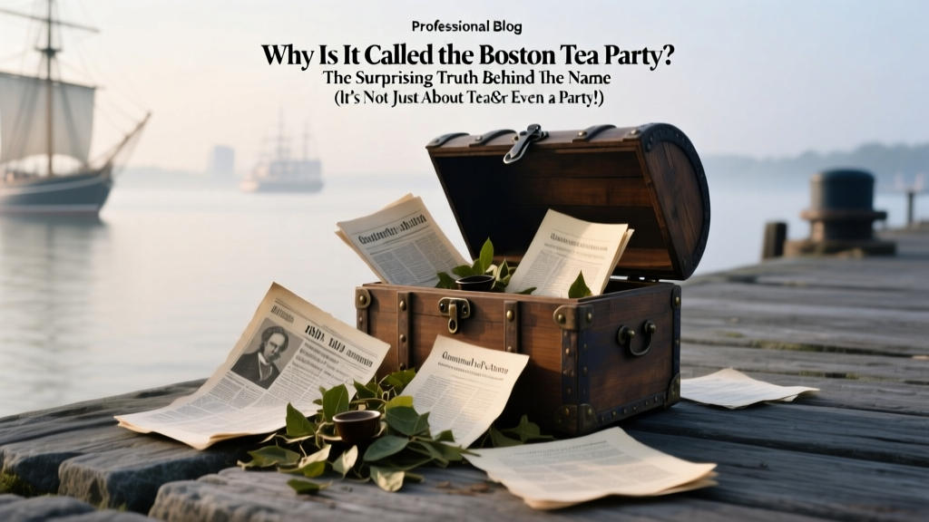 Boston Tea Party: The Real Meaning Behind the Name