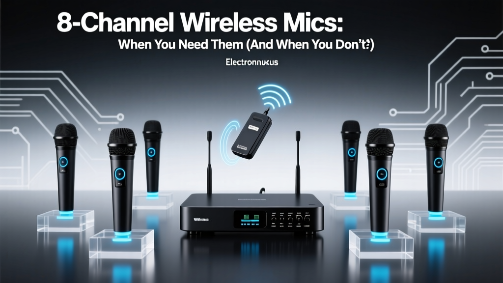 8-Channel Wireless Mics: When You Need Them (And When You Don't)