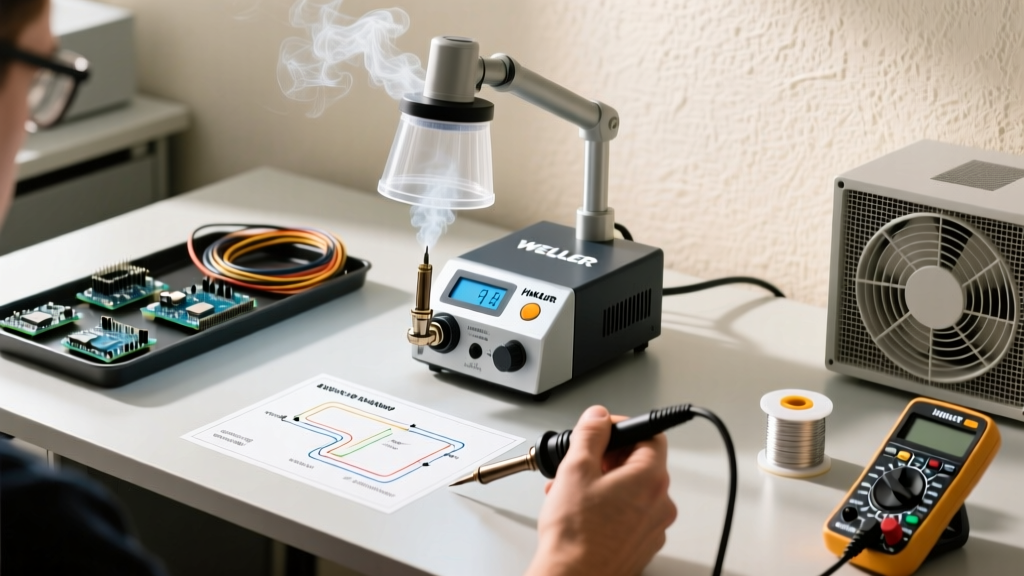 Safety Soldering Methods: Source Capture vs Ambient Extraction