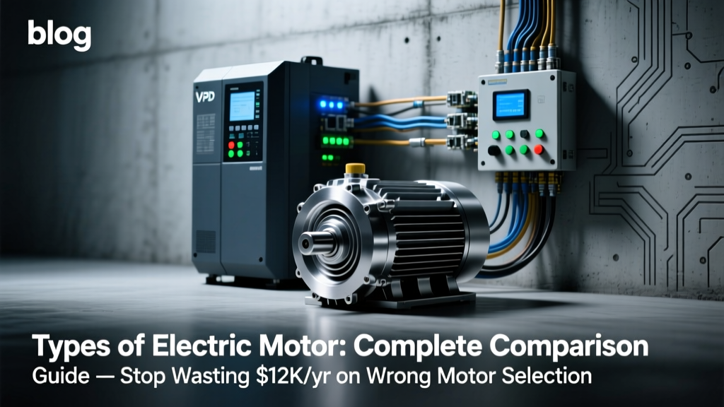 Electric Motor Types: DC, AC, PMSM, SRM, BLDC Compared
