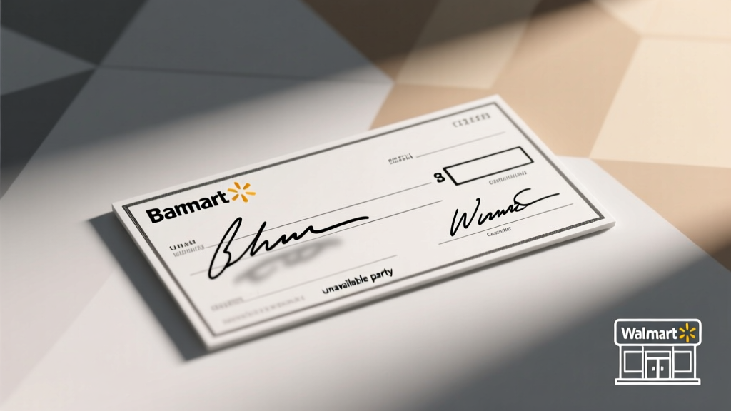 Cash Two-Party Check at Walmart: Rules & Safer Alternatives