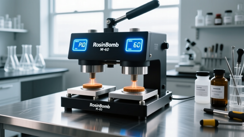 Upgrade Timing: Switching to the RosinBomb M-60 Rosin Press