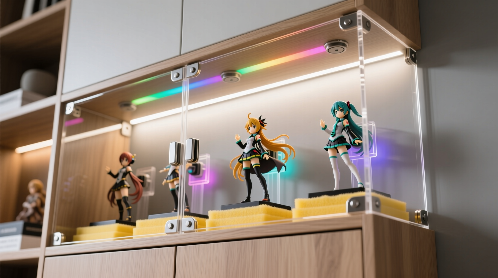 anime figure storage closet cabinet guide