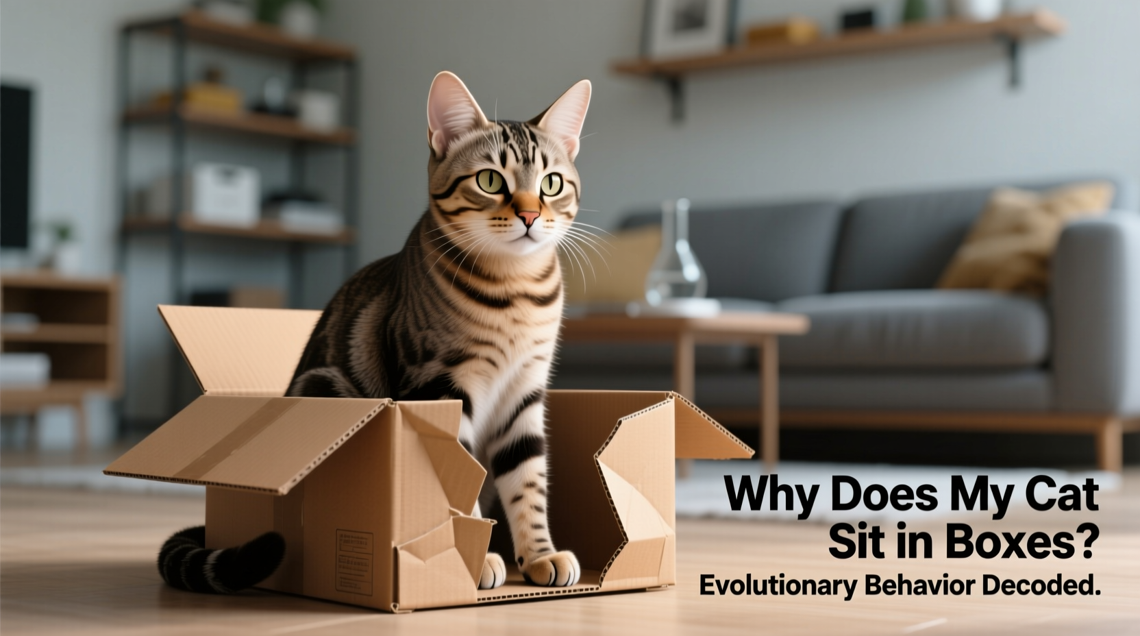 why does my cat sit in boxes evolutionary behavior decoded