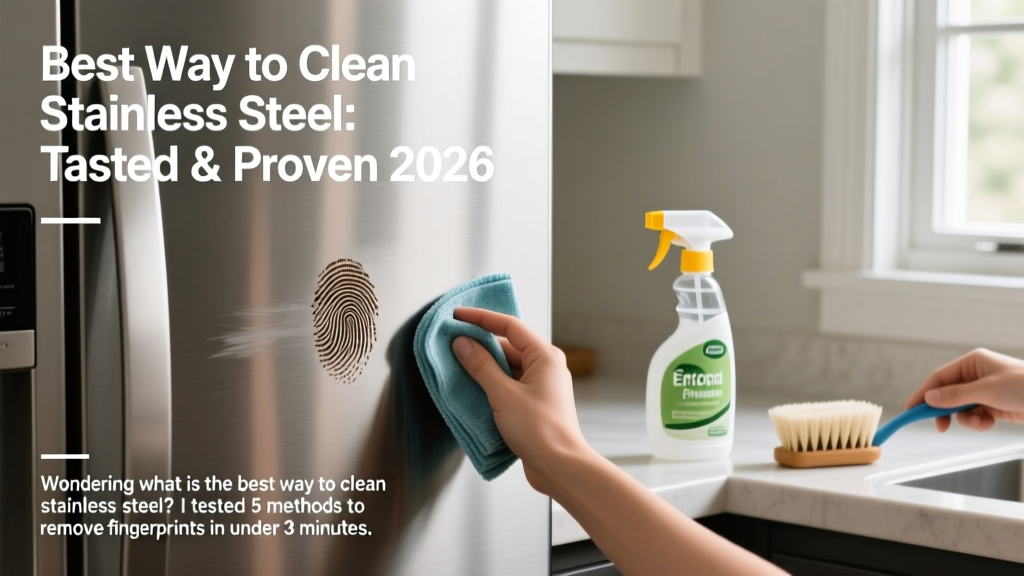 Best Way to Clean Stainless Steel: Tested & Proven 2026