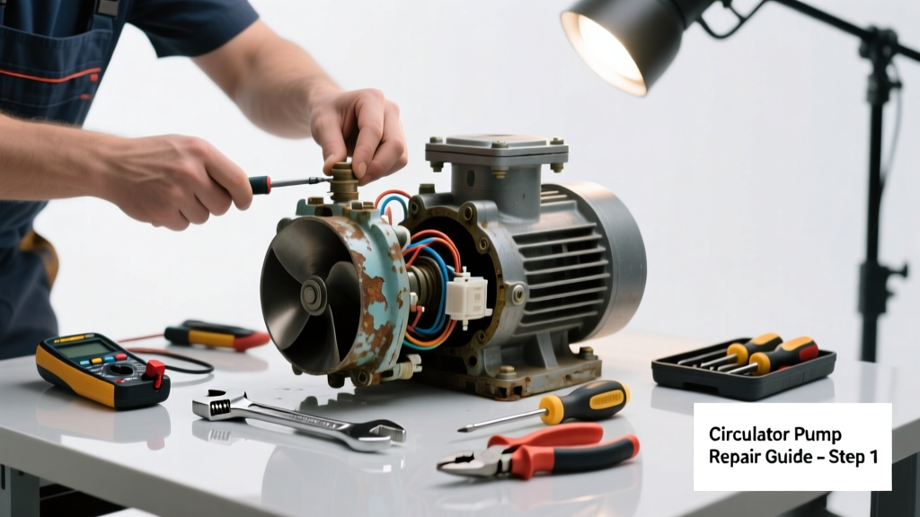 How to Fix a Failed Boiler Circulator Pump