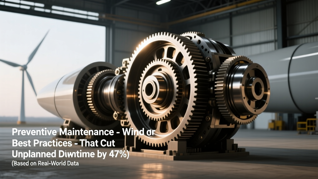 Wind Turbine Preventive Maintenance: Cut Downtime 47%