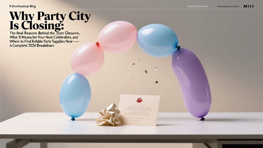 Party City Closures 2026: What It Means for Your Party