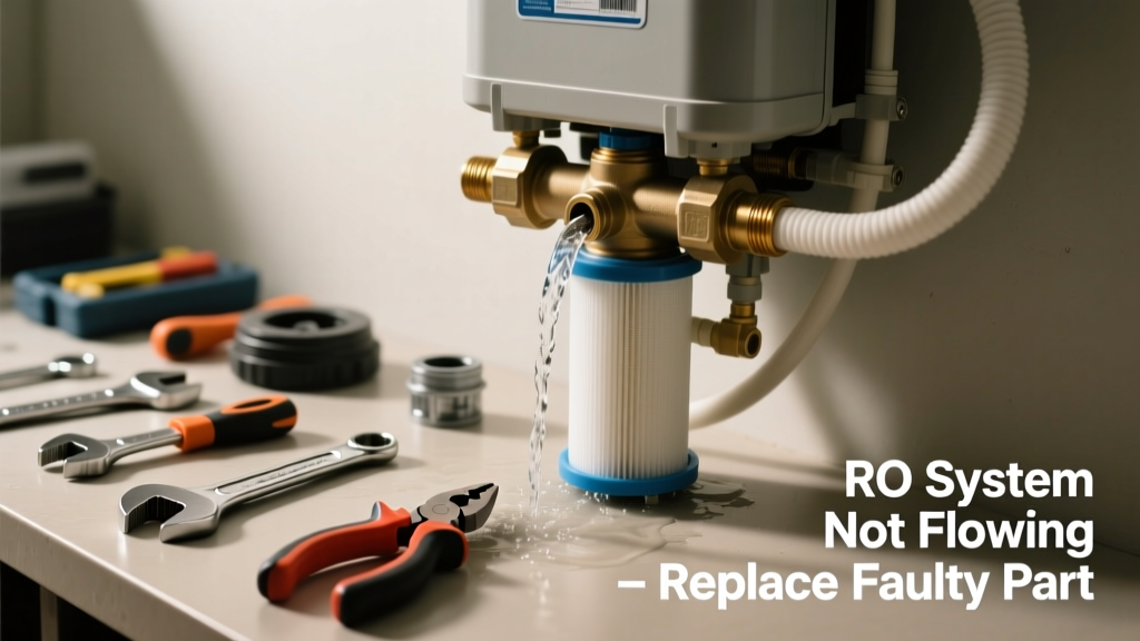 RO System Not Flowing? Replace the Faulty Part